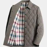 Dale - Quilted Jacket with Check Lining