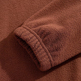 Angus - Relaxed Fit Fleece Mock Neck Quarter-Zip Pullover