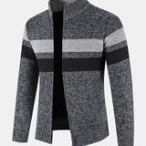 Walker - Striped Full-Zip Sweater