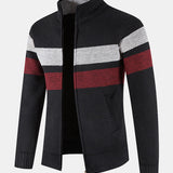 Walker - Striped Full-Zip Sweater