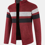 Walker - Striped Full-Zip Sweater