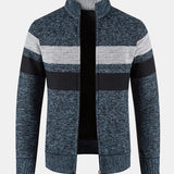 Walker - Striped Full-Zip Sweater