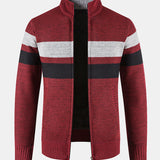 Walker - Striped Full-Zip Sweater
