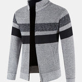Walker - Striped Full-Zip Sweater