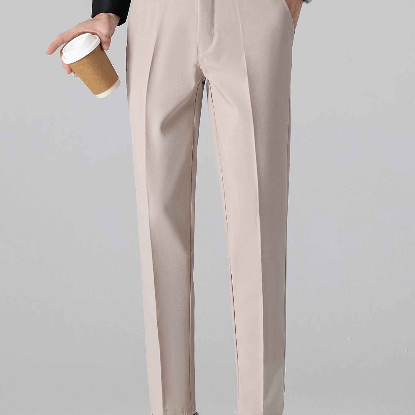 Henri - Slim Fit Tapered Trousers
