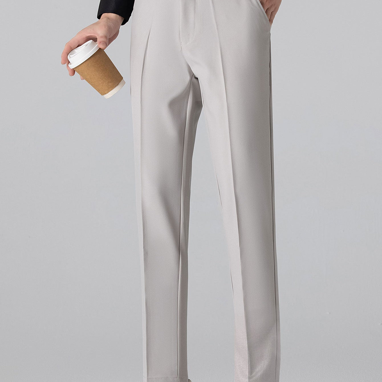 Henri - Slim Fit Tapered Trousers