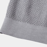 Cody - Brown Textured Knit Polo