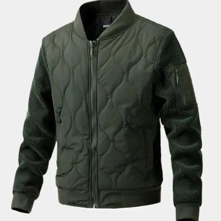 Colin - Quilted Bomber Jacket
