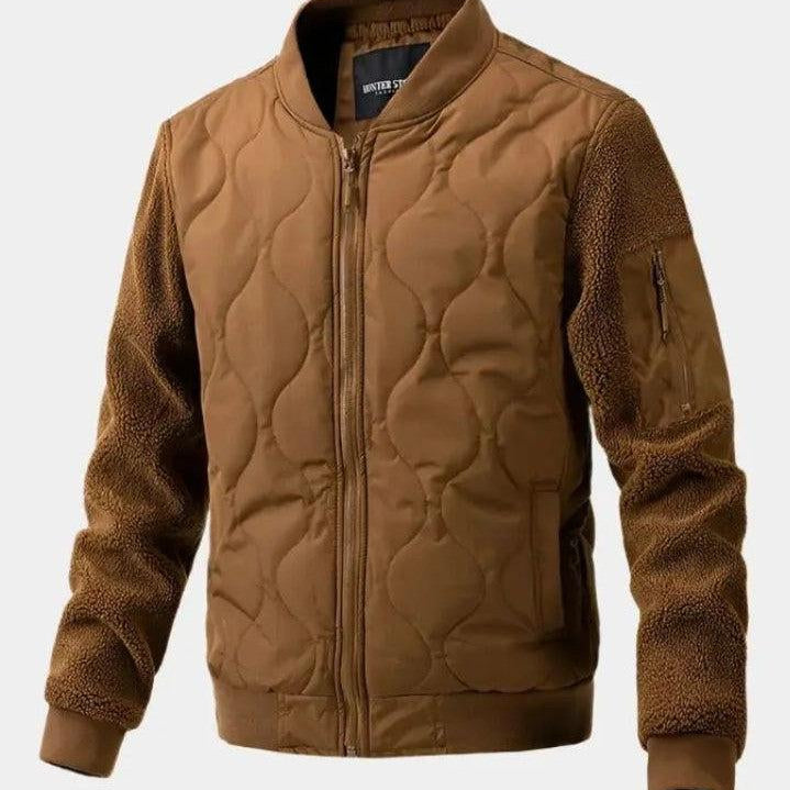 Colin - Quilted Bomber Jacket