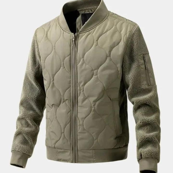 Colin - Quilted Bomber Jacket