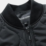 Colin - Quilted Bomber Jacket