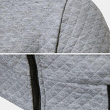 Gael - Navy Textured Bomber Jacket