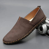 Cole - Leather Slip-On Loafers
