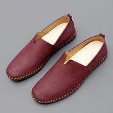 Cole - Leather Slip-On Loafers