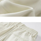 Arthur - Pleated Trousers with Split Hem