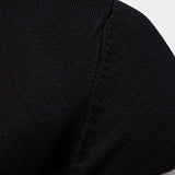 Tristan - White Polo with Stripe Detail