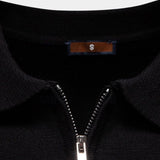 Tristan - White Polo with Stripe Detail