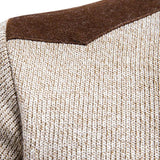 Malcolm - Contrast Pocket Panel Half-Zip Sweater