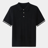 Brian - Brown Textured Polo