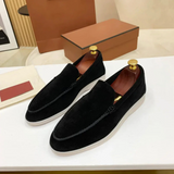 Gavin - Classic Suede Penny Loafers