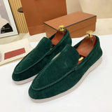 Gavin - Classic Suede Penny Loafers