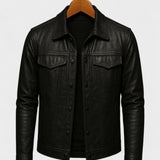 Fabien - Zip-Up Biker Jacket
