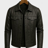 Fabien - Zip-Up Biker Jacket