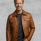 Fabien - Zip-Up Biker Jacket