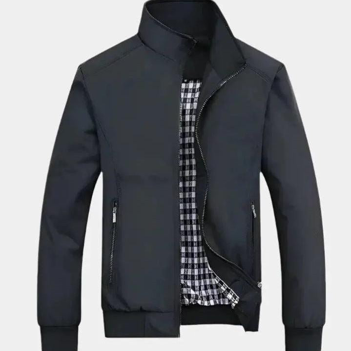 Matt - Blue Bomber Jacket