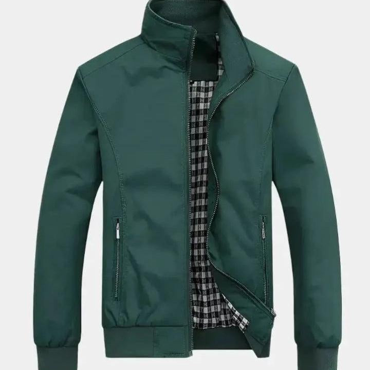Matt - Blue Bomber Jacket