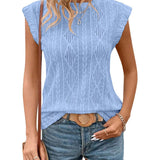 DELICE - Women Lightweight Knit Chic Tee