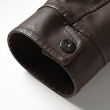 Rejean - PU Faux Leather Jacket