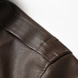 Rejean - PU Faux Leather Jacket