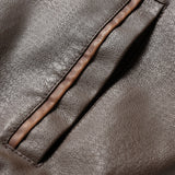 Rejean - PU Faux Leather Jacket