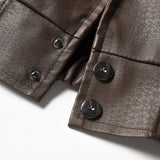 Rejean - PU Faux Leather Jacket