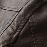 Rejean - PU Faux Leather Jacket