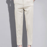 Andre - Slim Fit Cropped Trousers