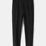 Andre - Slim Fit Cropped Trousers