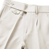 Andre - Slim Fit Cropped Trousers