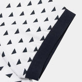 Brent - Black Patterned Polo