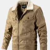 Crosby - Faux Suede Jacket with Teddy Lining