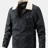 Crosby - Faux Suede Jacket with Teddy Lining