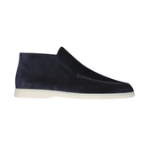 Dylan - Suede Loafers with Raised Sole