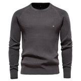Hayden - Elegant Check Pattern Sweater