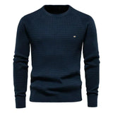 Hayden - Elegant Check Pattern Sweater