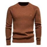 Hayden - Elegant Check Pattern Sweater