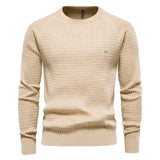 Hayden - Elegant Check Pattern Sweater