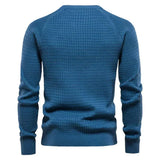 Hayden - Elegant Check Pattern Sweater