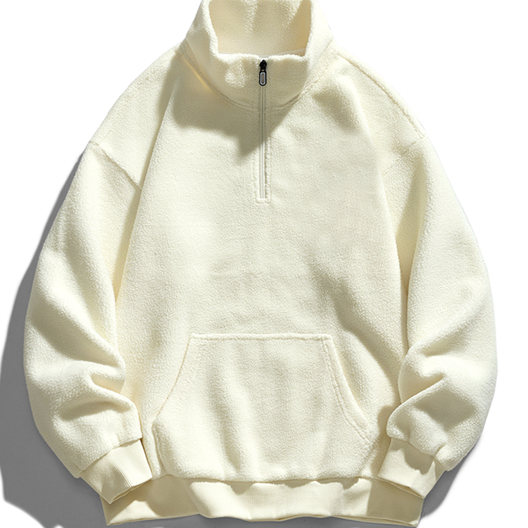 Murray - Teddy Fleece Mock Neck Half-Zip Pullover