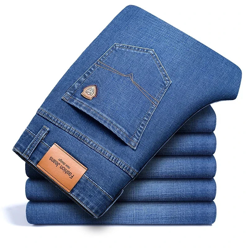 Curtis - Classic Straight Leg Stretch Jeans